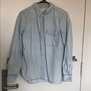Classic denim button down